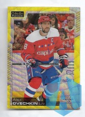 2020-21 OPC Platinum Neon Yellow Surge #150 Alex Ovechkin - Washington Capitals